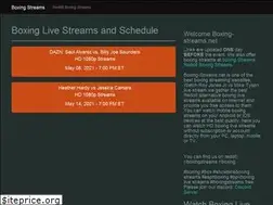 Sites similar to boxing-streams.net