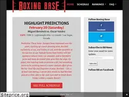 Sites similar to boxingbase.com