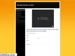 Sites similar to boxingcareerdvds.com