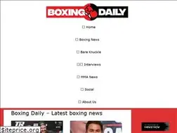 Sites similar to boxingdaily.com