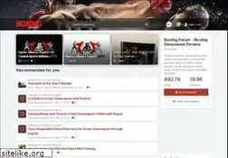 Sites similar to boxingforum.com