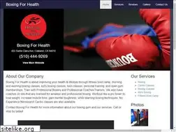 Sites similar to boxinggymoakland.com