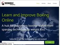Sites similar to boxingholic.com