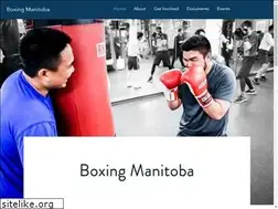 Sites similar to boxingmanitoba.com