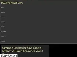 Sites similar to boxingnews247.net