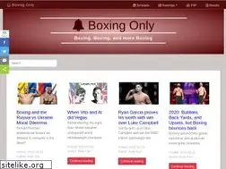 Sites similar to boxingonly.net