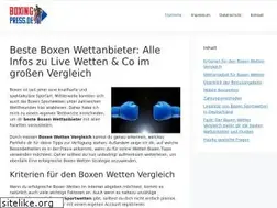Sites similar to boxingpress.de