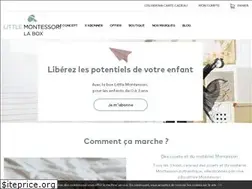 Sites similar to boxlittlemontessori.com