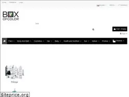 Sites similar to boxofcolor.com.mx
