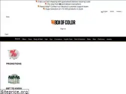 Sites similar to boxofcolor.com
