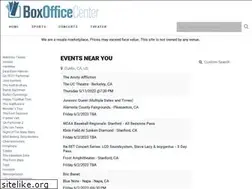 Sites similar to boxofficecenter.com