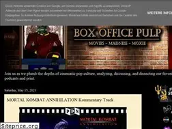Sites similar to boxofficepulp.com