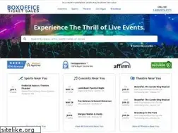 Sites similar to boxofficeticketsales.com