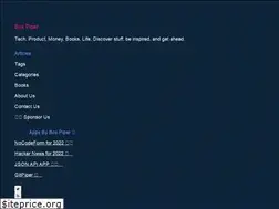 Sites similar to boxpiper.com