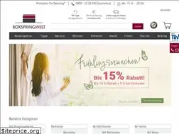 Sites similar to boxspring-welt.de
