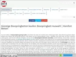 Sites similar to boxspringbettenshop.com