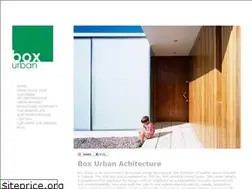 Sites similar to boxurban.com