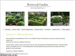 Sites similar to boxwoodgarden.com