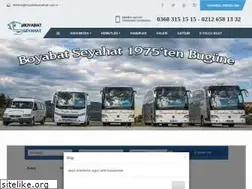 Sites similar to boyabatseyahat.com.tr