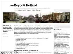 Sites similar to boycottholland.wordpress.com