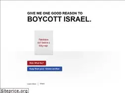 Sites similar to boycottisrael.com