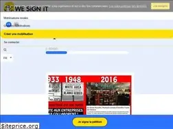 Sites similar to boycottstarbucks.wesign.it