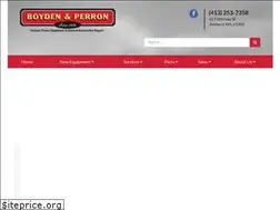 Sites similar to boydenandperron.com