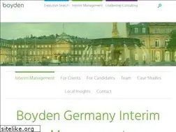 Sites similar to boydeninterim.de