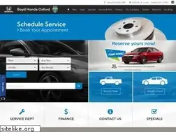 Sites similar to boydhondaoxford.com