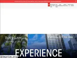 Sites similar to boydlawsandiego.com