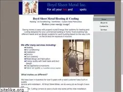Sites similar to boydsheetmetal.com