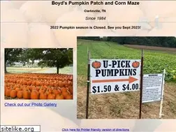 Sites similar to boydspumpkinpatch.com