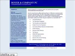 Sites similar to boyercpas.com