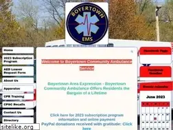 Sites similar to boyertownems.org