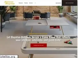 Sites similar to boyntonbilliards.com