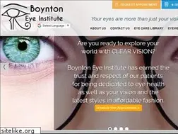Sites similar to boyntoneye.com
