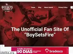 Sites similar to boysetsfire.net