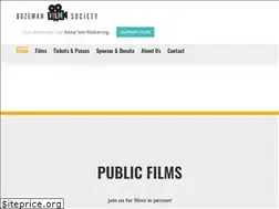 Sites similar to bozemanfilmsociety.org