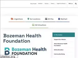 Sites similar to bozemanhealthfoundation.org