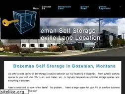 Sites similar to bozemanselfstorage.net
