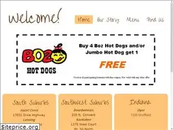 Sites similar to bozhotdogs.com