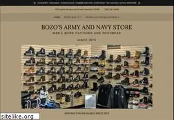 Sites similar to bozosarmyandnavy.com