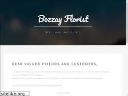 Sites similar to bozzayflorist.com