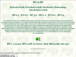 Sites similar to bpaa.de