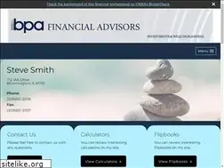 Sites similar to bpafinancial.com