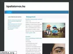 Sites similar to bpallatorvos.hu