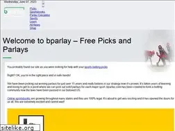 Sites similar to bparlay.com