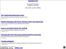Sites similar to bpaulino.com