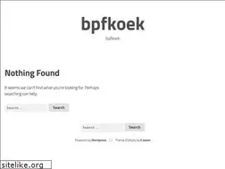 Sites similar to bpfkoek.nl