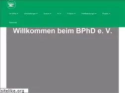 Sites similar to bphd.de